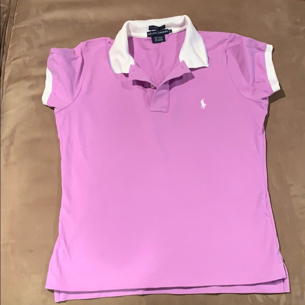 Two tone Women’s skinny Ralph Lauren Polo